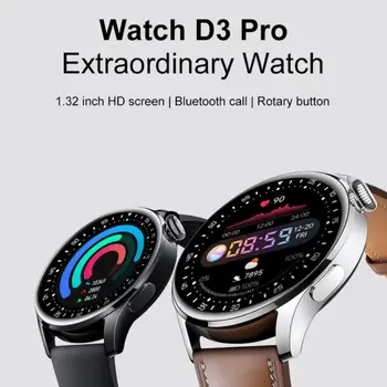 Uus kuum Smart Watch Mees D3 Pro Veekindel Sport Fitness Tracker EKG, Vere Hapniku Magada Jälgida Ilm BT Kõne xiaomi
