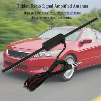1tk Universaalne Auto Elektroonilise Raadio Antenn Esiklaas 12V Signaal Antennist OLEN Auto Võimendi Korduva FM H5C0