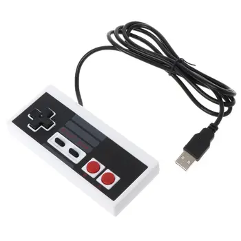 2022 Uus-USB-Gaming Töötleja Plug-Play Plastikust Must+Hall jaoks NES PC Windows Uus
