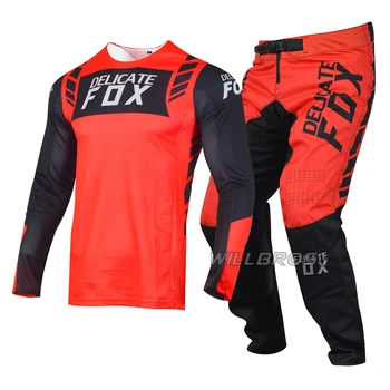 2021 Õrn Fox Machi Gear Set Mootorratta Jersey Püksid Mägi Jalgratta Maasturi Komplektide Racing Sobiks Mens 17