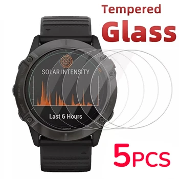 5-1Pack Eest Garmin Forerunner 955 Smartwatch Anti-scratch Selge HD kaitsekile Karastatud Klaas Ekraani Kaitsekile