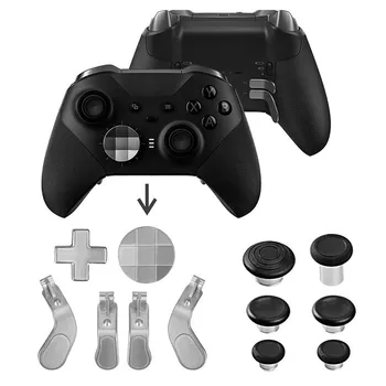 1 Komplekt Gamepad Thumbsticks Nuppu Ladustamise Puhul Xbox Üks Elite Seeria 2 Töötleja Kõrge Kvaliteediga Metallvõrk Asendada Tarvikud
