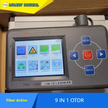 9 1 OTDR Fiber Optiline Tester Viga Murdepunkti Suure Täpsusega Fiber Optiline Süü Lokaator Õmblused Lairibaühenduse Hooldus Vahend