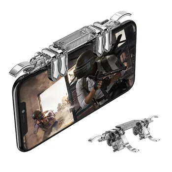 Z06 Mobiiltelefoni 6 Sõrmede mängukontroller PUBG Gamepad Vallandada Eesmärk Shooting Sulamist Klahvi Nupp Juhtnupp IPhone Android 13