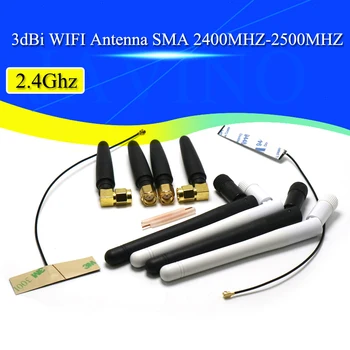 2TK 2.4 Ghz 3dbi WIFI Antenn 2.4 G RP SMA Male Universaalne Antenni Võimendi WLAN-i Ruuteri Antenn Korduva 2400-2500mhz