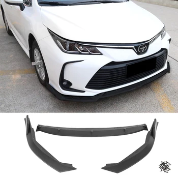 Esistange Lip Sobib kooskõlas 2019-2020 Toyota Corolla Esi Lip Spoiler Õhu Lõug Body Kit