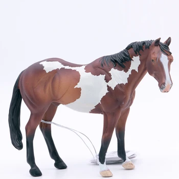 2022 Collecta Põllumajandusloomade Hobune Joonis Appaloosa Stallion Bay Overo Värvi Simulatsiooni Mänguasjad Poistele ja Tüdrukutele 88956
