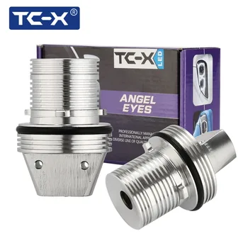 TC-X 2 Tk 10W 6000K Angel Eyes LED gabariidituled Halo Rõngad BMW E39 E53 E65 E66 E60 e61 seadmesse E63 E64 E87 Auto Pirnid Kõrge Kvaliteediga