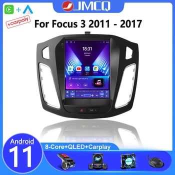 2Din 9.7 tolline Android 11 autoraadio Ford Focus Mk 3 3 2011 - 2019 Multimeedia Video Mängija, GPS Stereo Carplay DSP RDS Auto DVD