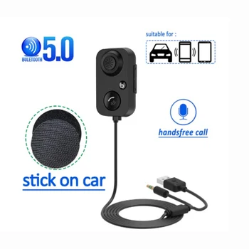 Auto Bluetooth-ühilduva Vastuvõtja 5.1 AUX Audio 3,5 mm Traadita Adapter, Käed Vabad Auto Võimendi, Kõlar, Kõrvaklapid autovarustus