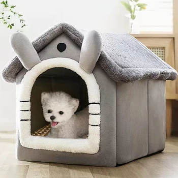 Armas kennel maja tüüp talvel soe väike koer Teddy four seasons universaalne eemaldatav ja pestav maja kassiliiv voodi