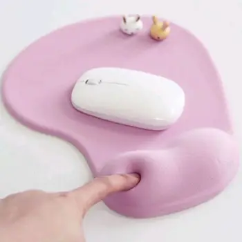 Ergonoomiline hiirepadi koos Randme Toetamiseks, Gaming Mouse Mat koos Geel Ranne Puhata, Lihtne Kirjutades & Valu Kontor