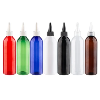 250ml X 25 Tühi Vesi Emulsioon Plastikust Pudelid Twist Top Cap E Vedeliku Pakendid, Liimi Konteiner terava Top