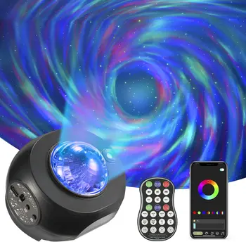 Smart Galaxy Projektor APP Kontrolli Täht Projektor koos Bluetooth Lakke tähistaeva Öö Valguses Kaugjuhtimispult Xmas Kingitus