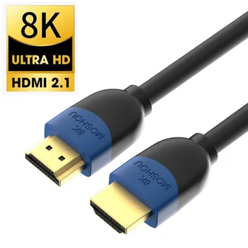MOSHOU HDMI 2.1 Kaabel PS5 RTX 3080 HDMI Kaabel 8K/60Hz 4K/120Hz 48Gbps HD Traat 8K Xbox Seeria X RTX3070 Cabo
