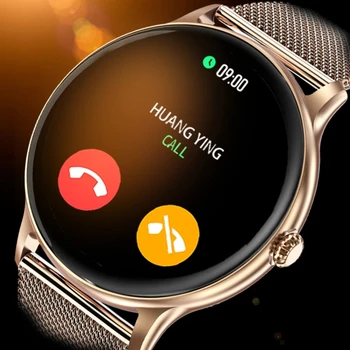 FOXBOX Käekellad Naistele Smart Watch Bluetooth Kõne on Täis Touch Fitness Jälgida Veekindel Smartwatch Lady For Android ja IOS