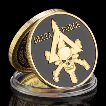 Ameerika Ühendriikide Delta Force Suveniiride kullatud Mündi Osakonna Mereväe Laekuva Väljakutse Mündi mälestusmünte