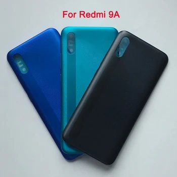 Tagasi Eluaseme Xiaomi Redmi 9A Aku tagakaas Tagumine Uks Puhul Redmi9A Redmi 9 A koos Võim Helitugevuse Nupud