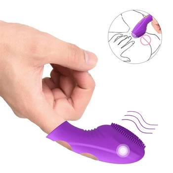 Sõrme Vibraator Varruka G-Spot Orgasmi Massager Kliitori Stimulaator Täiskasvanud Sugu Mänguasjad, Naiste Paar Naissoost Masturbatsioon Vibraatorid