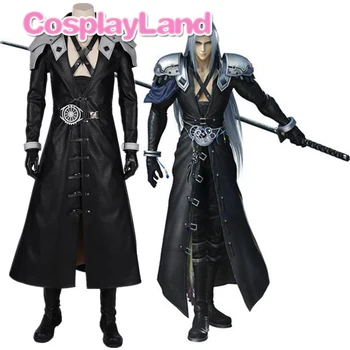 Mäng Cosplay Final Fantasy 7 Uusversiooni Sephiroth Cosplay Kostüüm Halloween Video Mängu Täiskasvanud Kostüümid Sephiroth Riided Custom Made 6